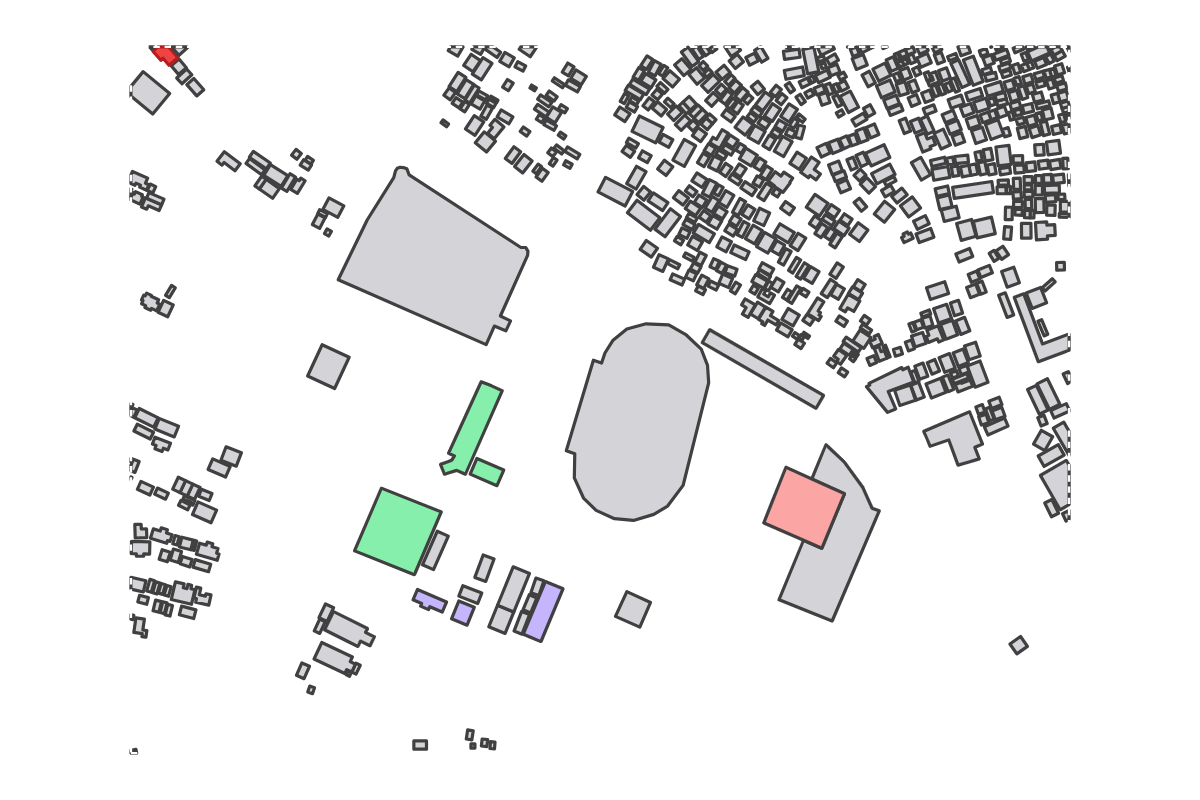 Program breakdown map