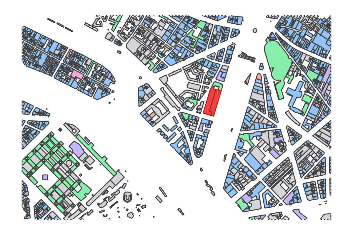 Program breakdown map