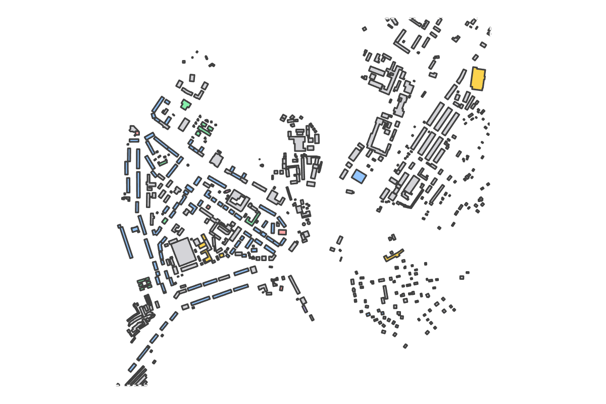 Program breakdown map