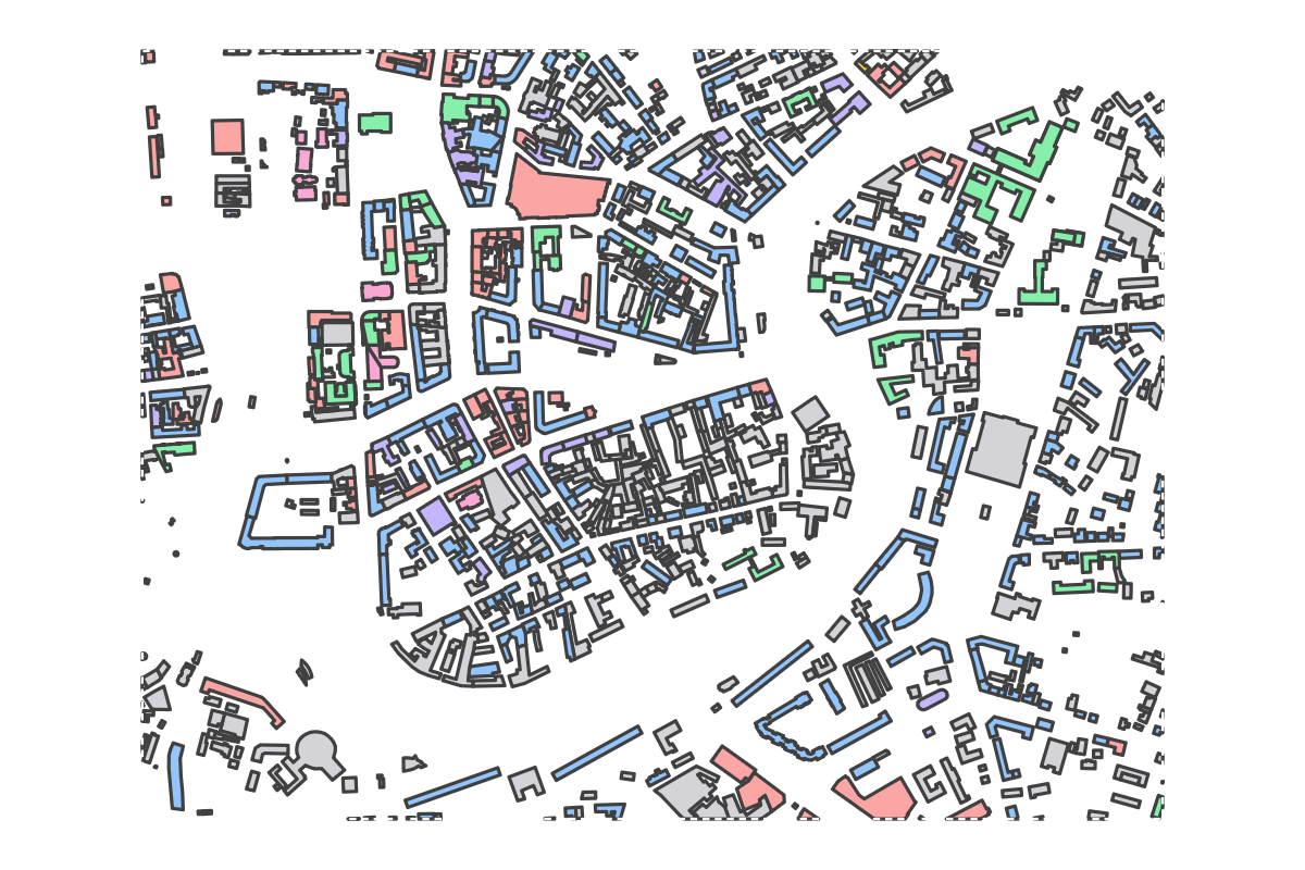 Program breakdown map