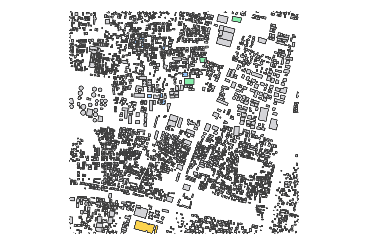 Program breakdown map