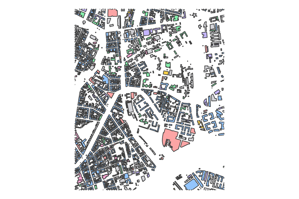 Program breakdown map