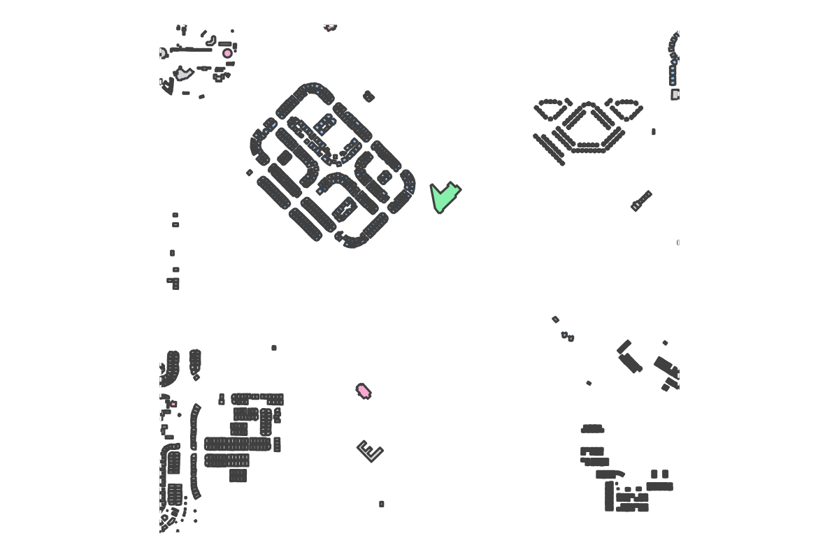 Program breakdown map
