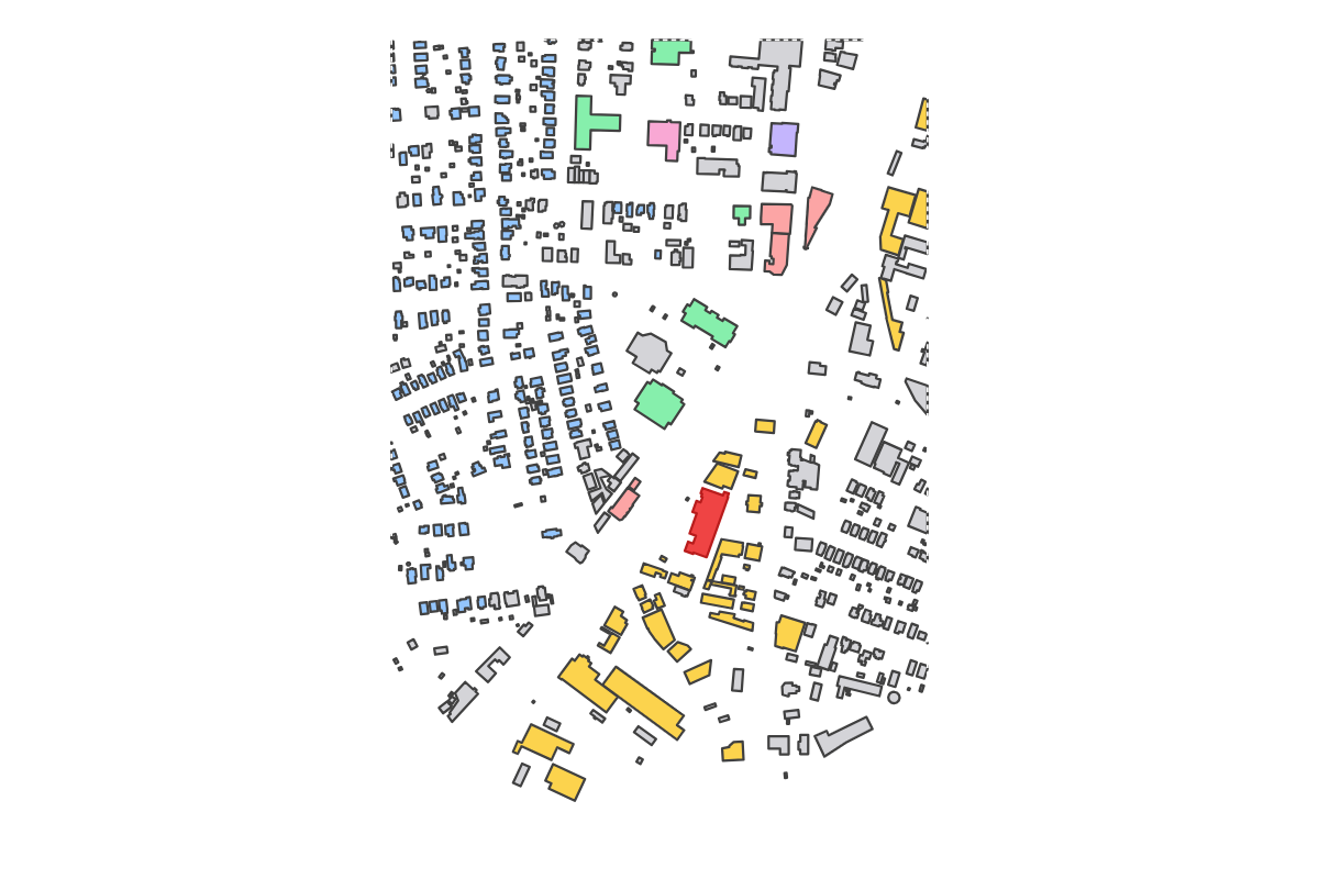 Program breakdown map