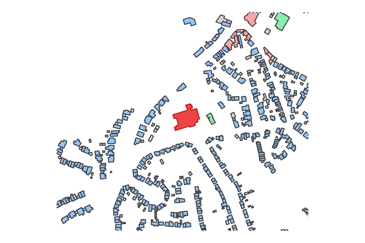 Program breakdown map