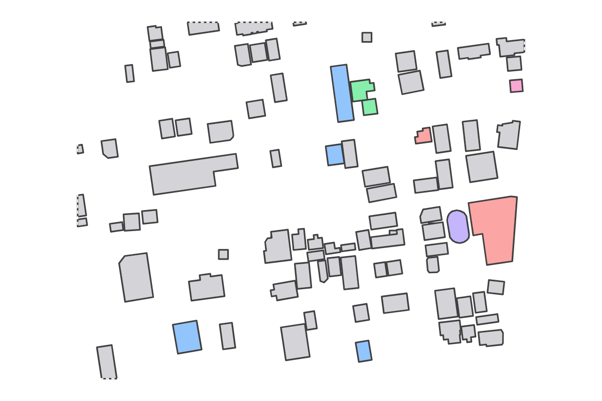 Program breakdown map