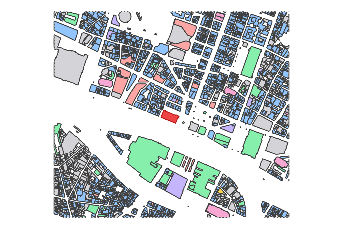 Program breakdown map