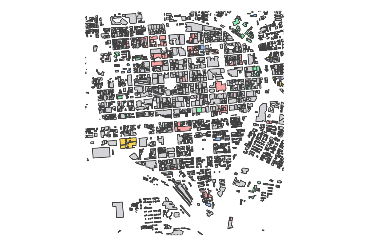 Program breakdown map