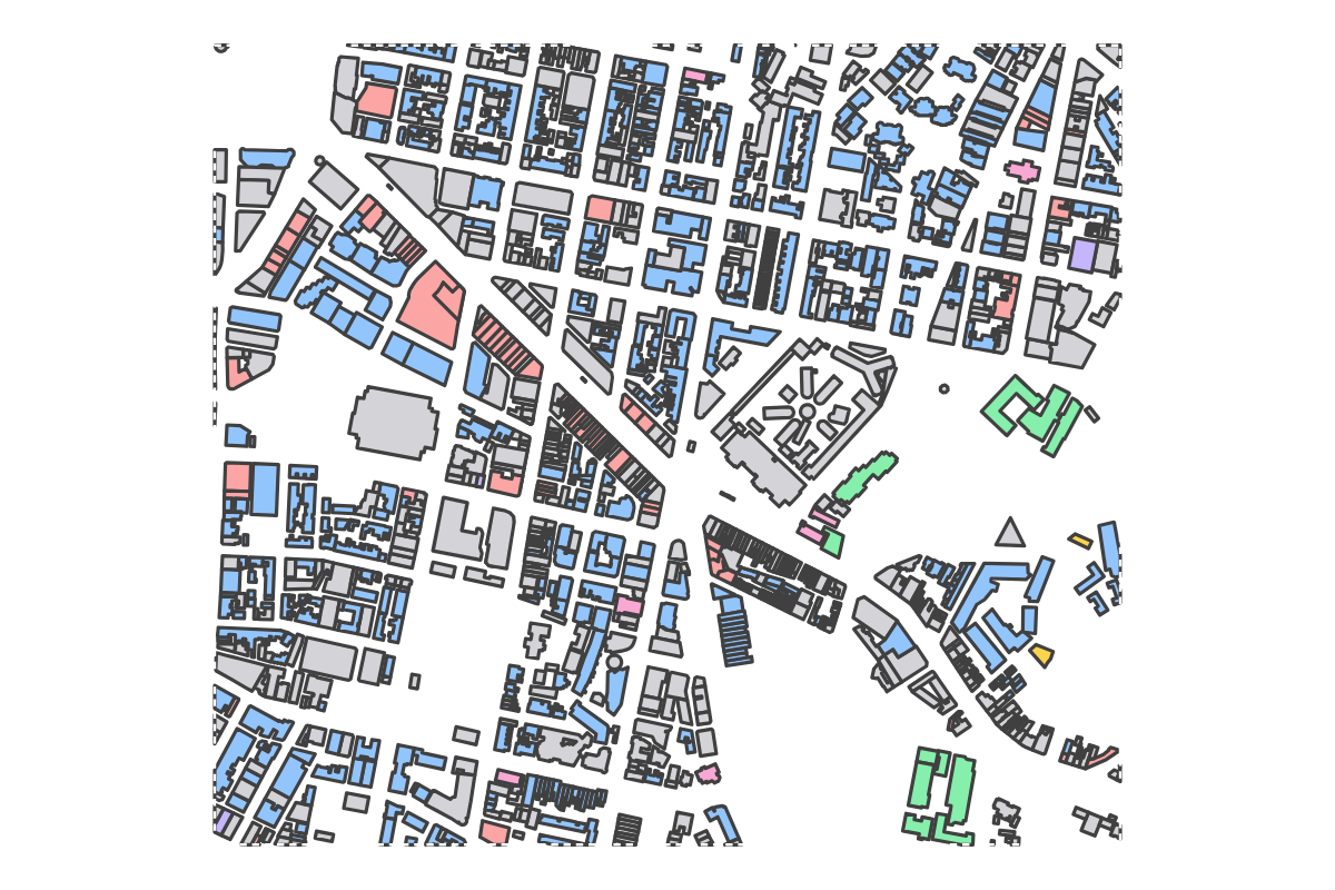 Program breakdown map