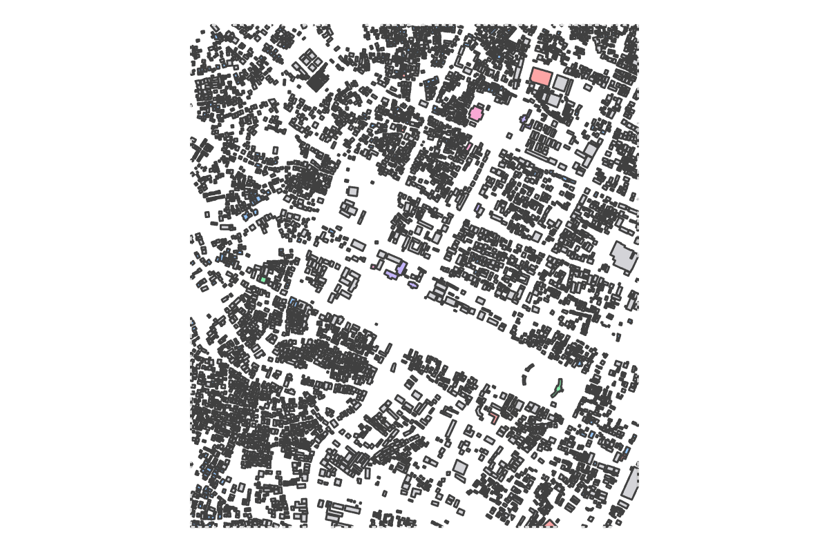 Program breakdown map