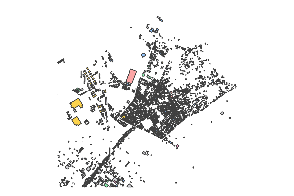 Program breakdown map