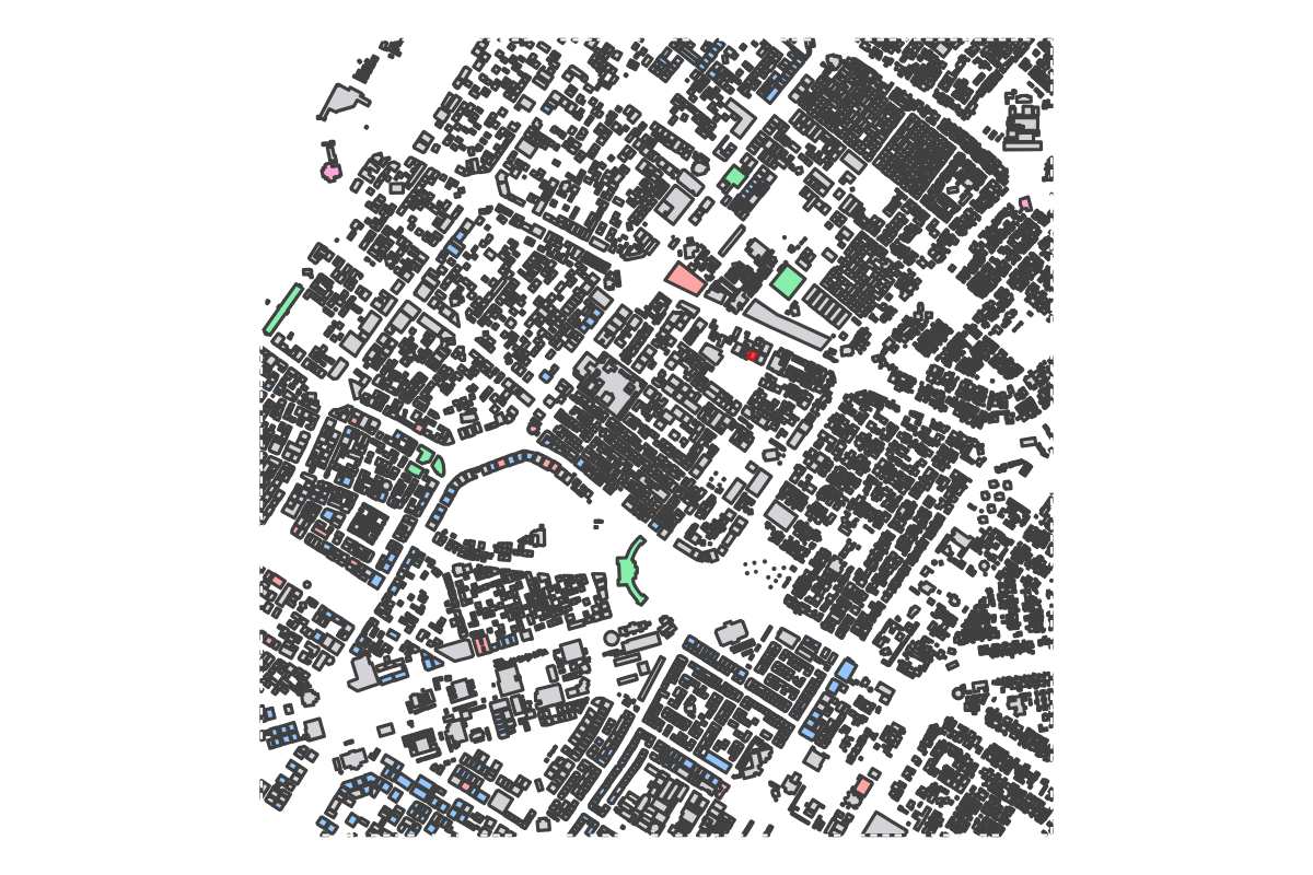 Program breakdown map