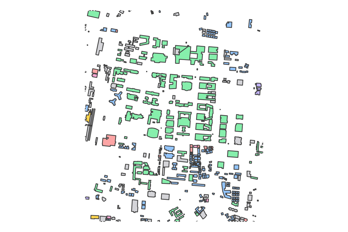 Program breakdown map