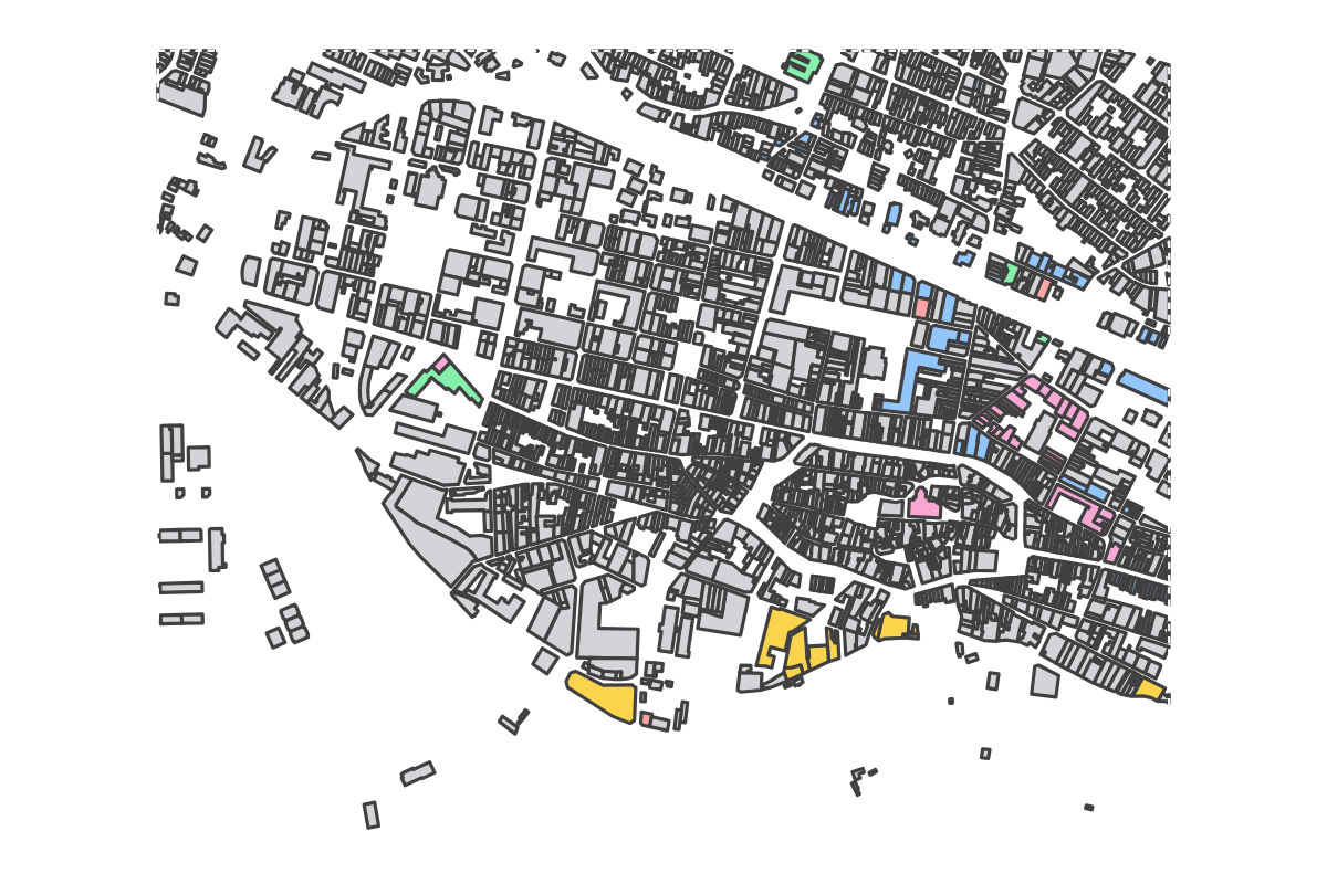 Program breakdown map