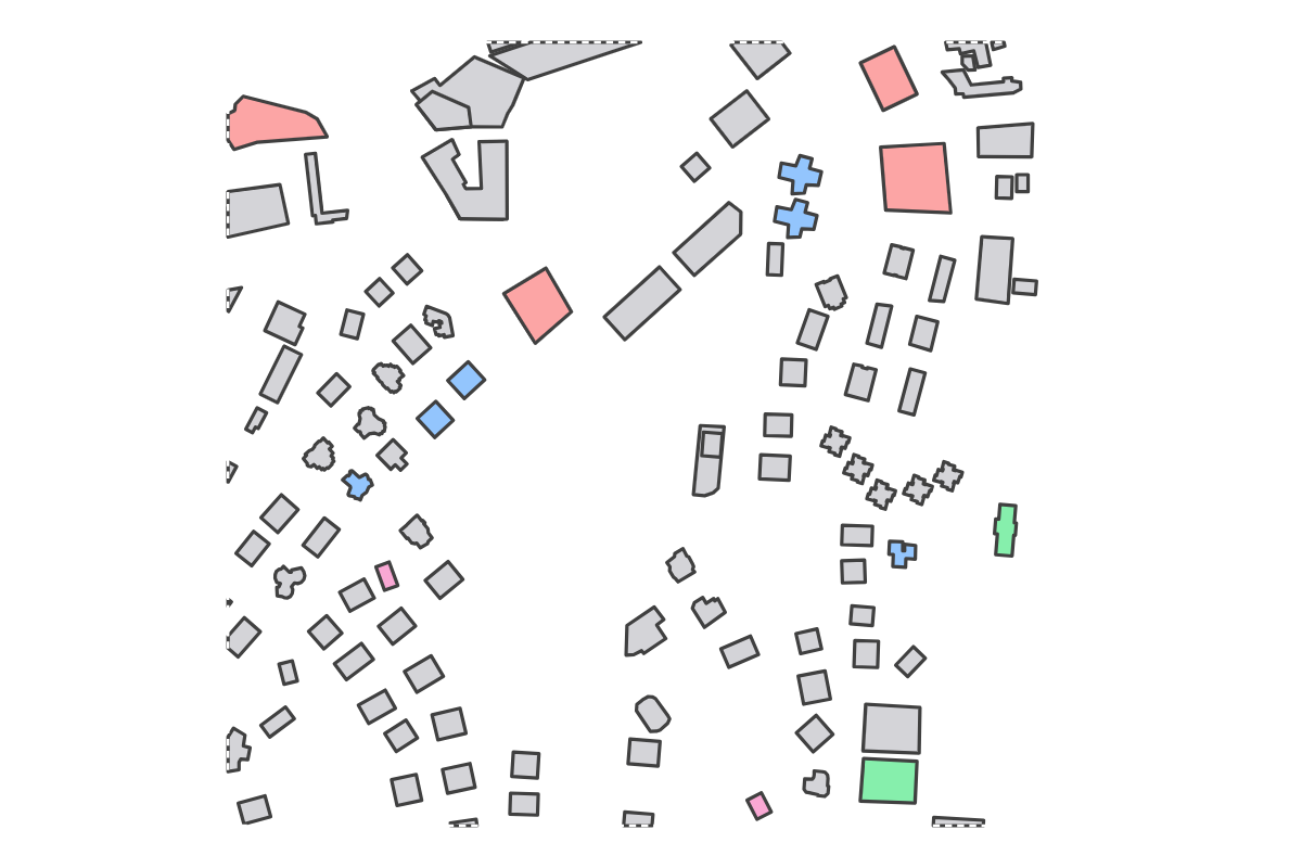 Program breakdown map