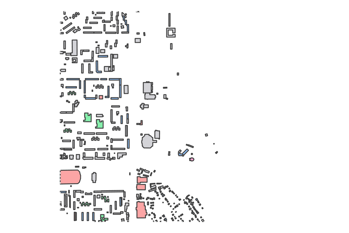 Program breakdown map