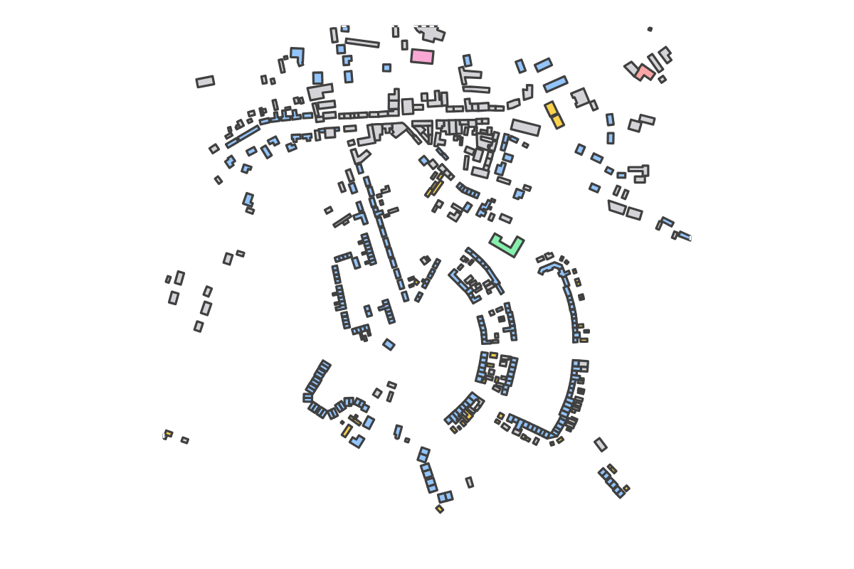 Program breakdown map