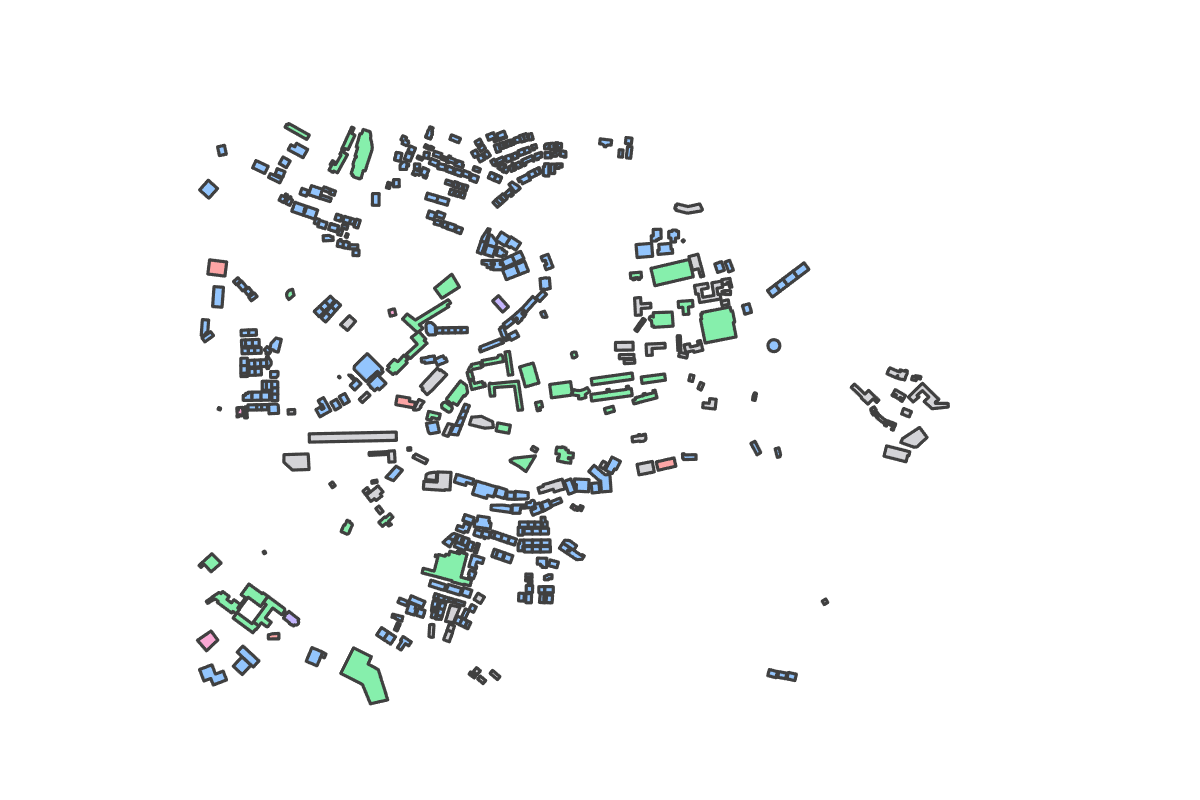 Program breakdown map