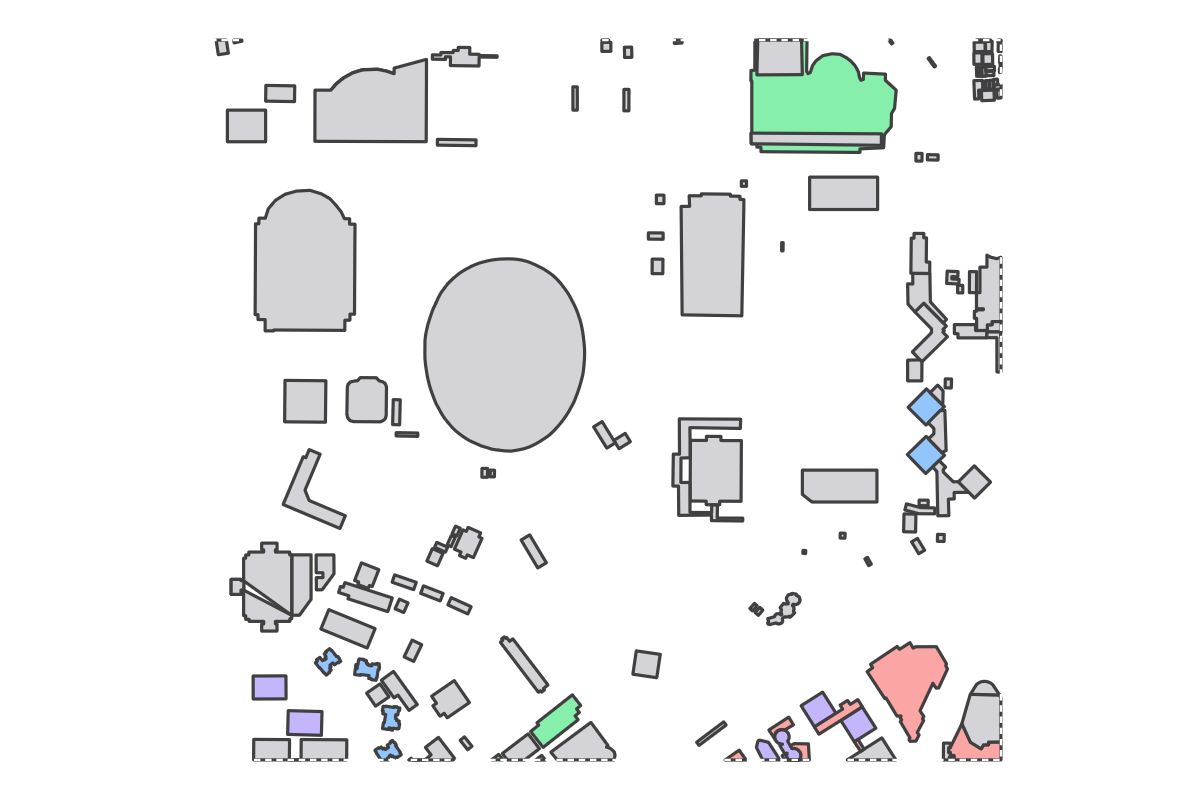 Program breakdown map
