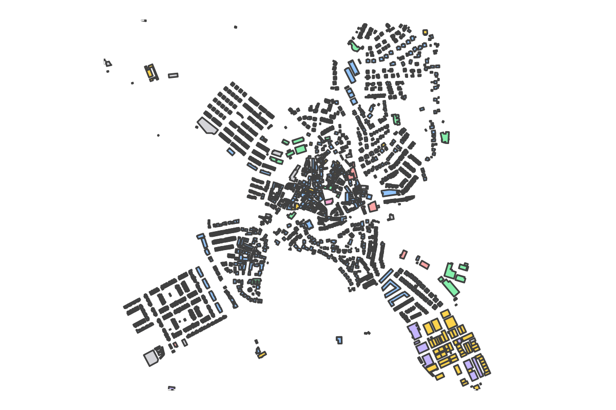 Program breakdown map