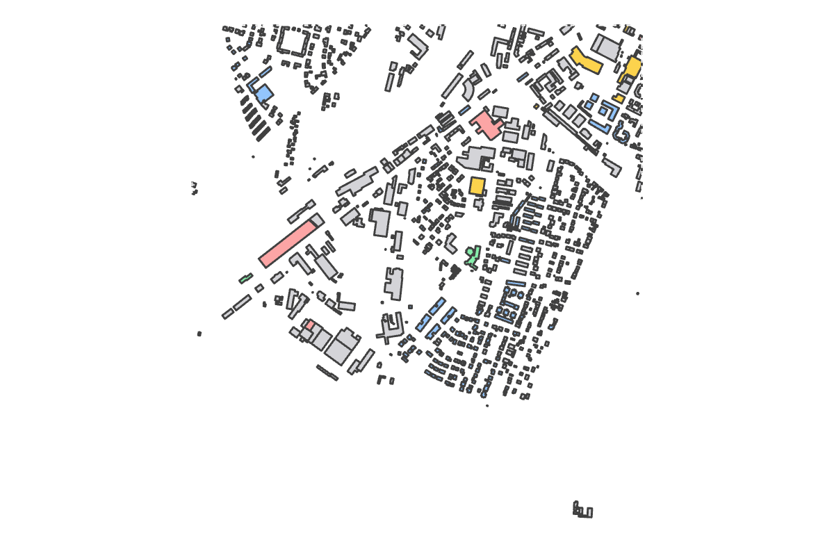 Program breakdown map
