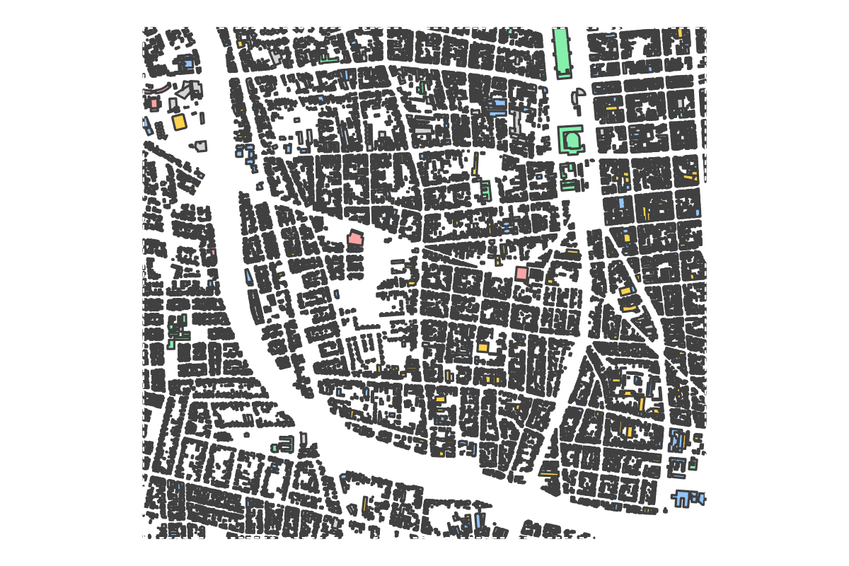 Program breakdown map