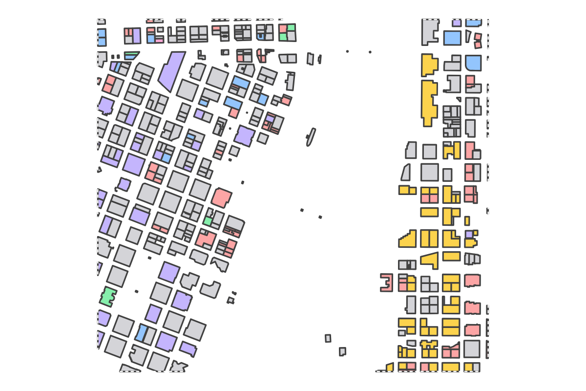 Program breakdown map
