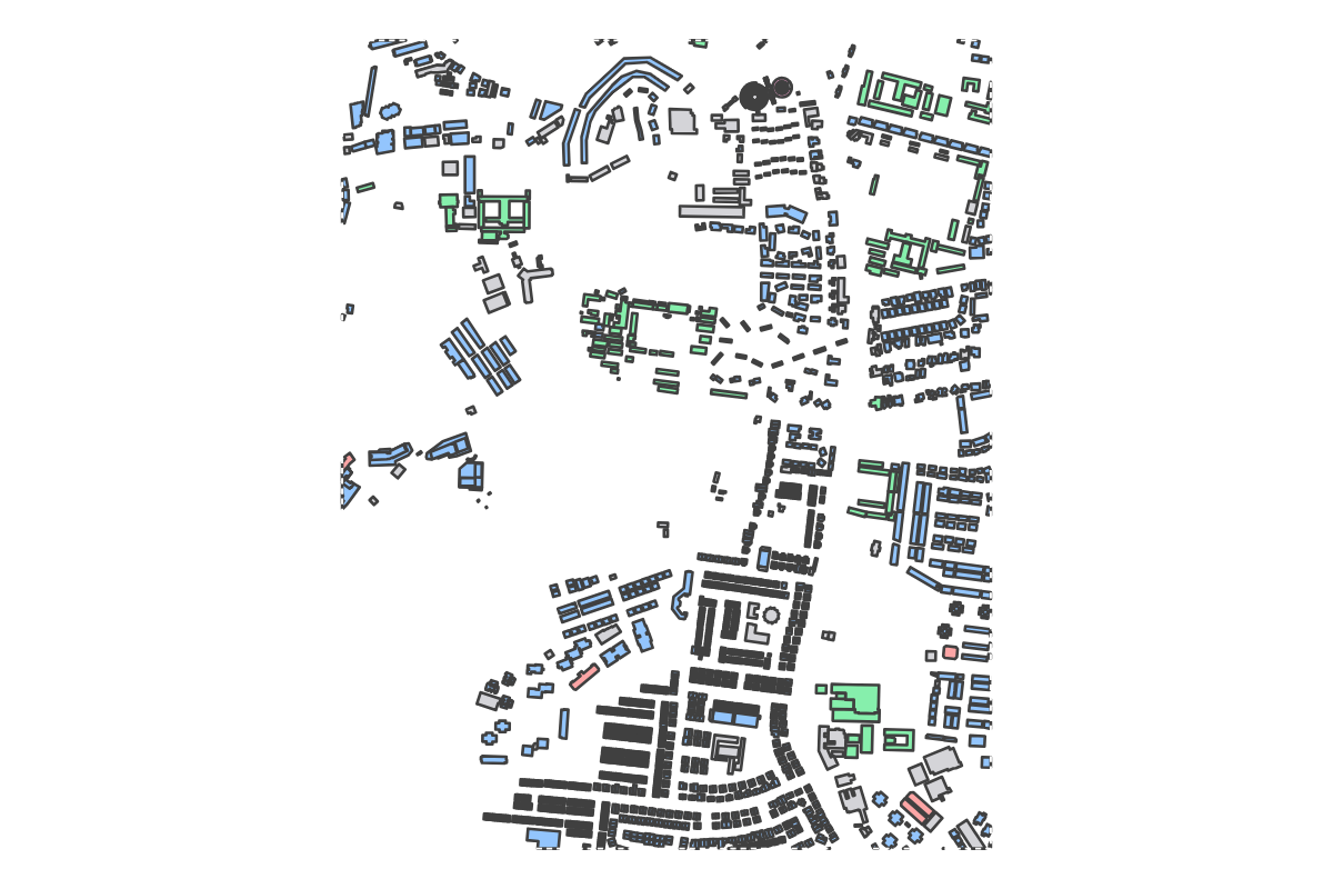 Program breakdown map