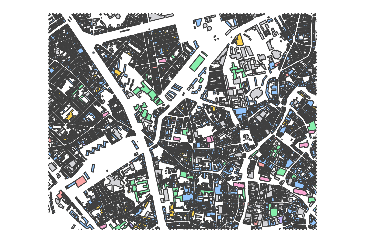 Program breakdown map