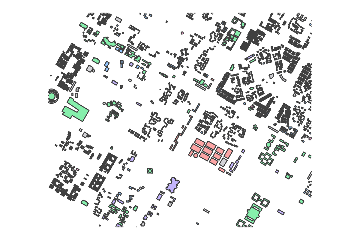 Program breakdown map
