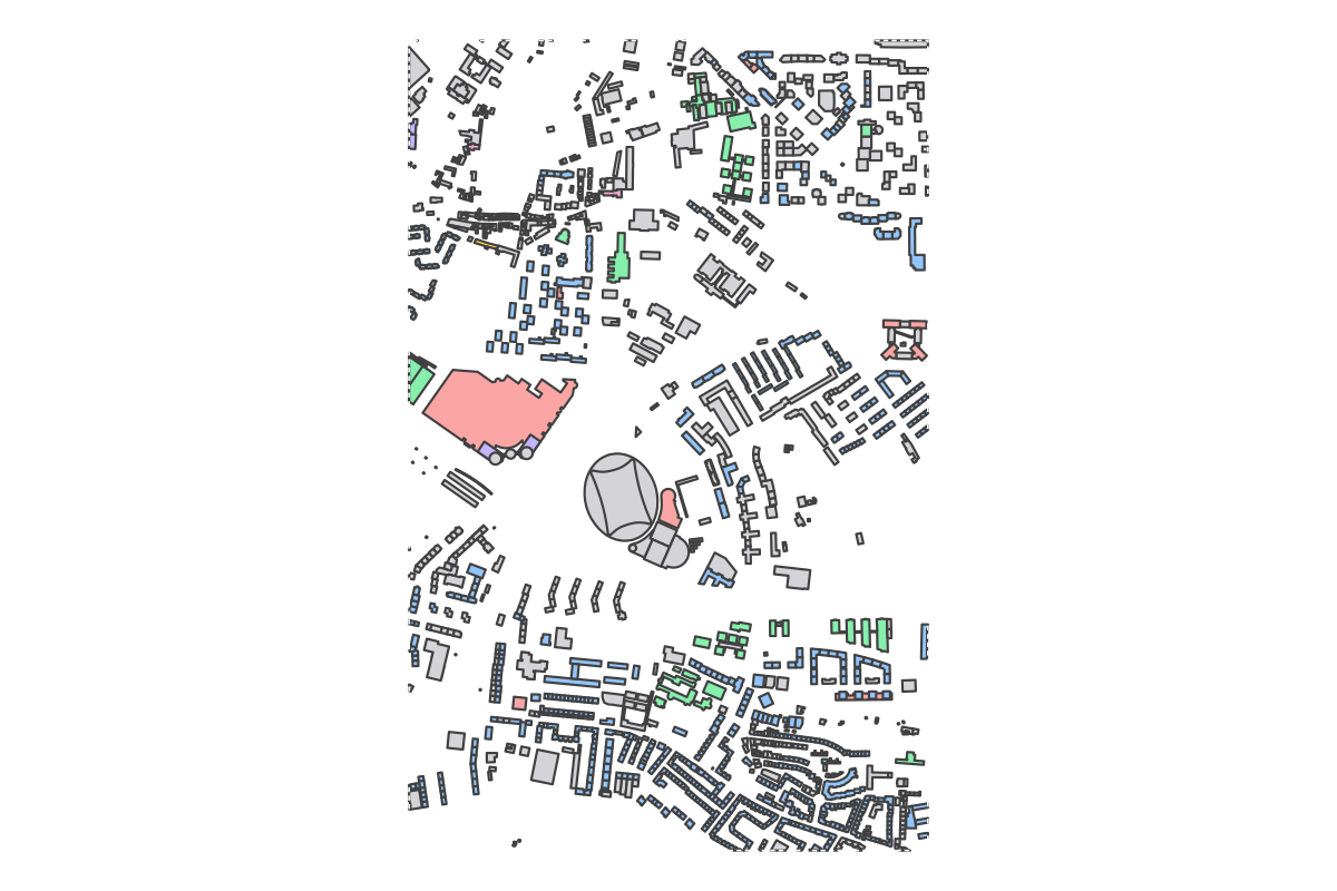 Program breakdown map
