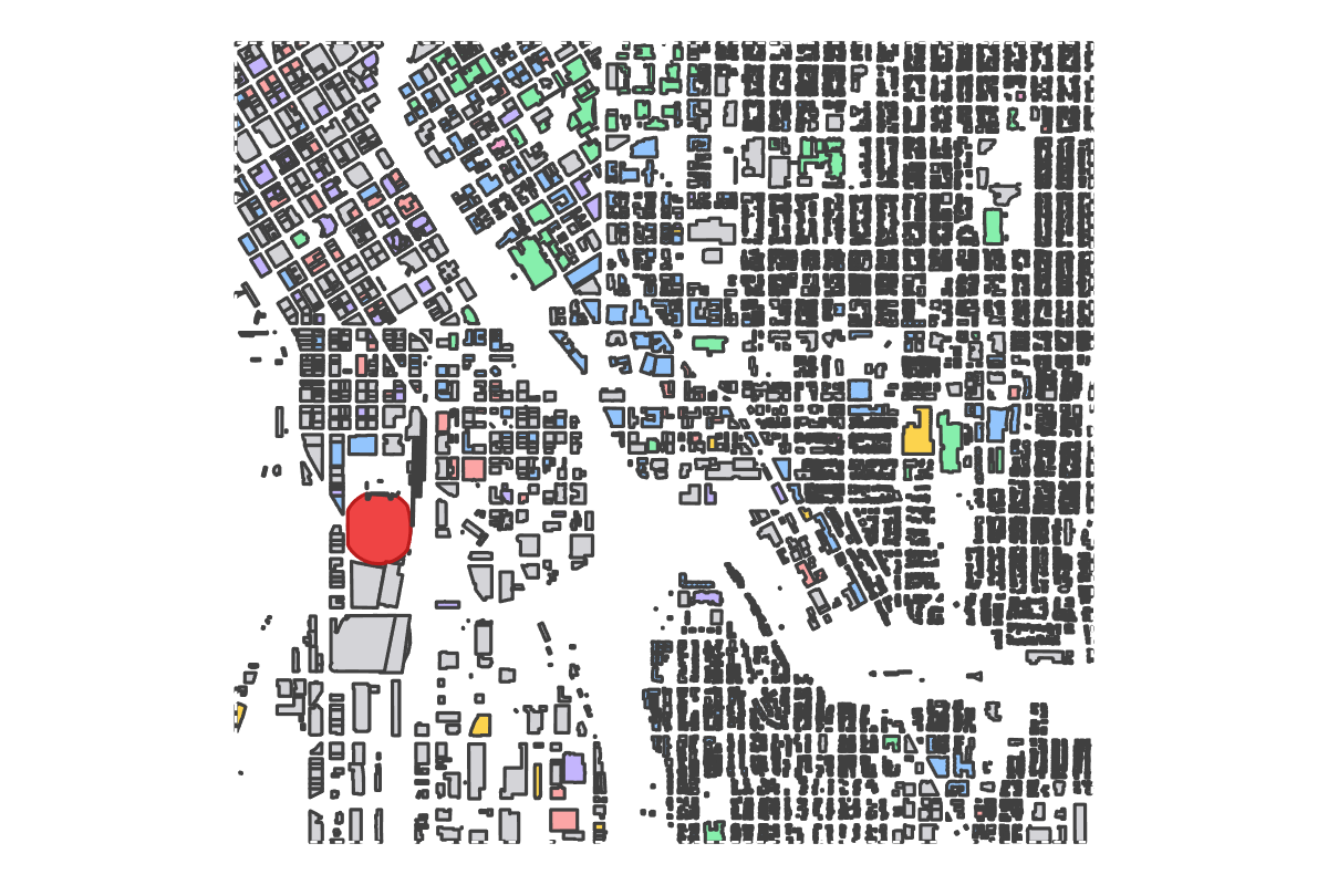 Program breakdown map