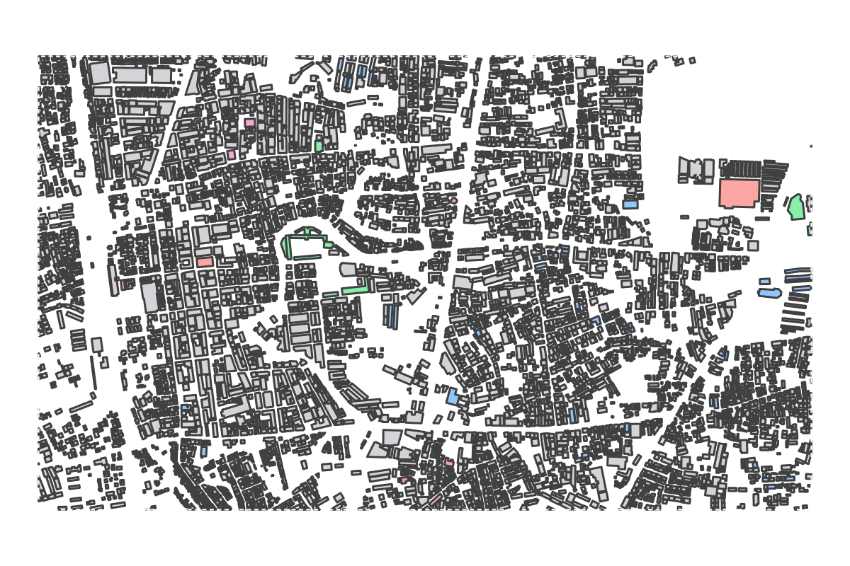 Program breakdown map