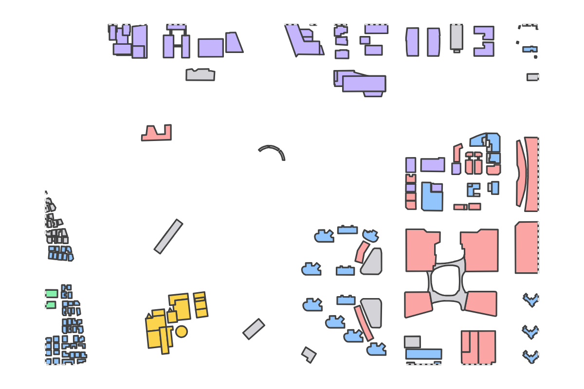 Program breakdown map