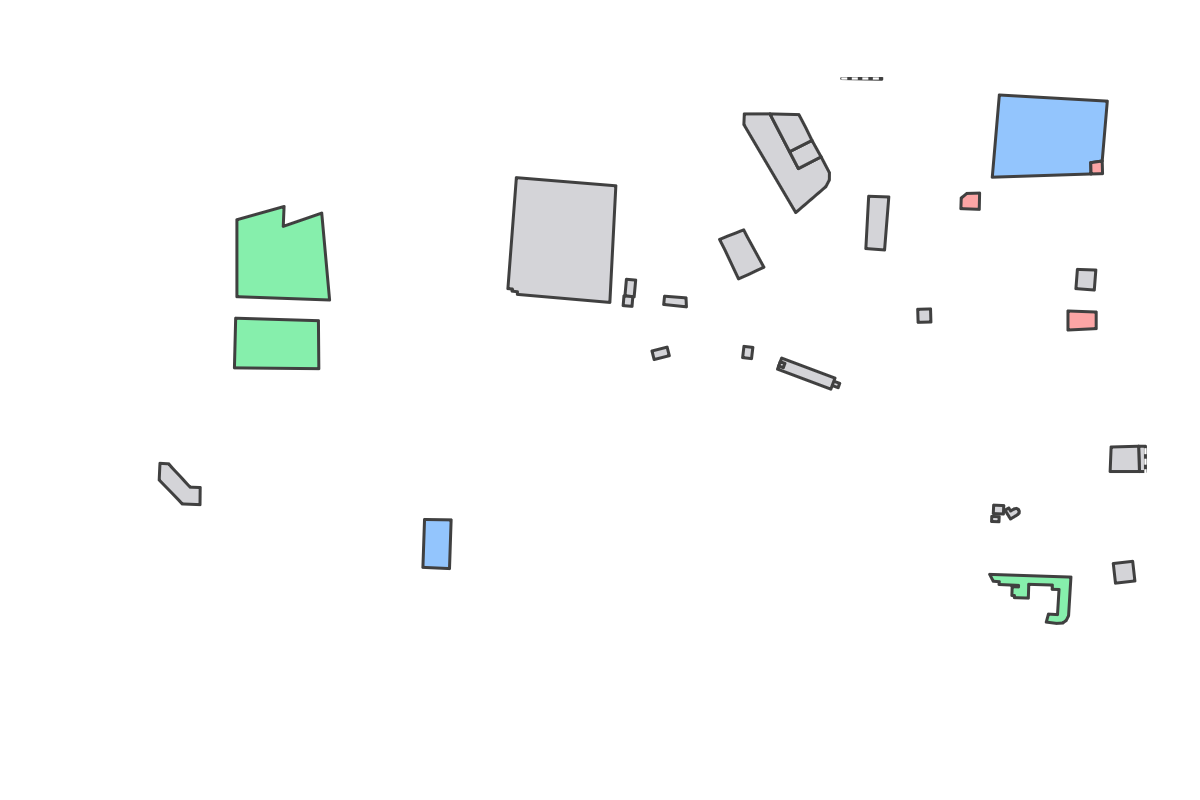 Program breakdown map