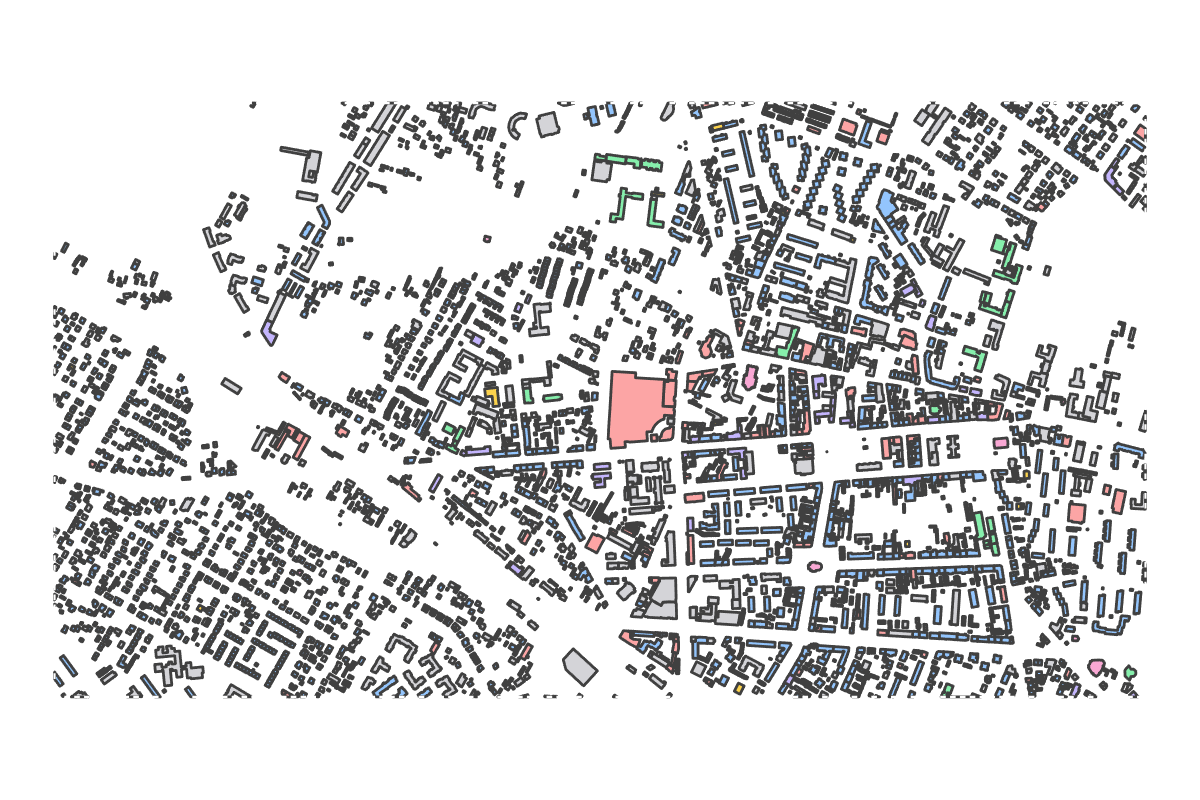 Program breakdown map