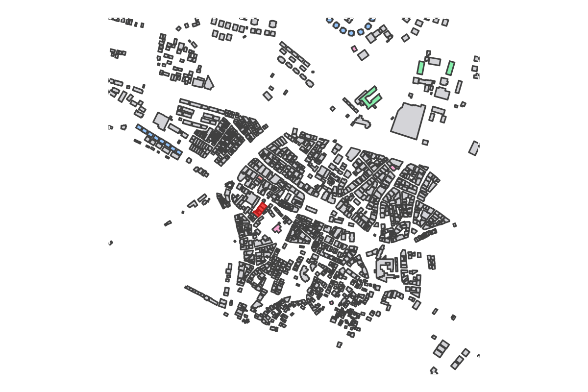 Program breakdown map