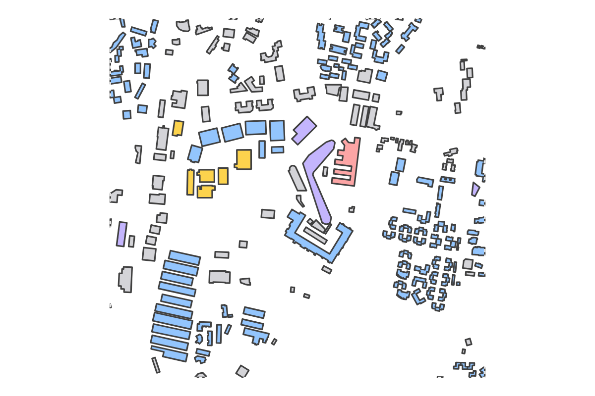 Program breakdown map