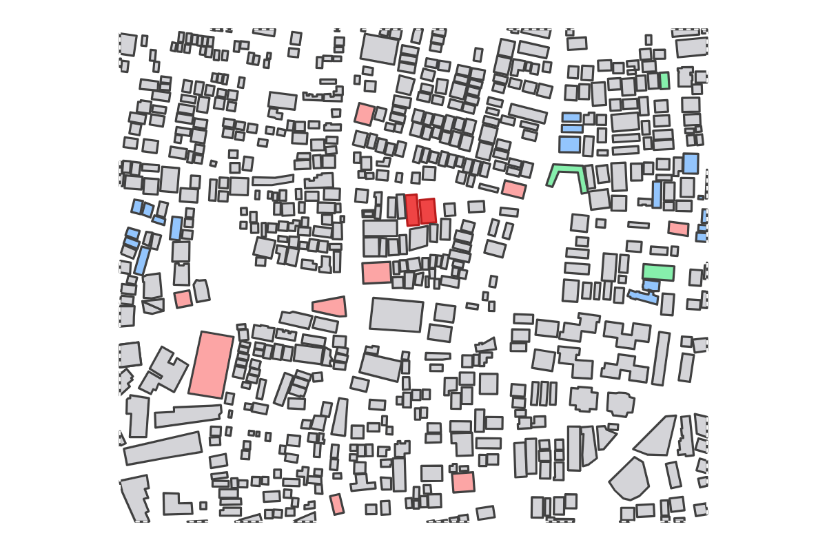Program breakdown map