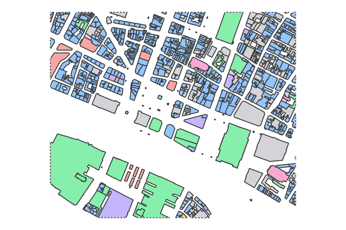 Program breakdown map