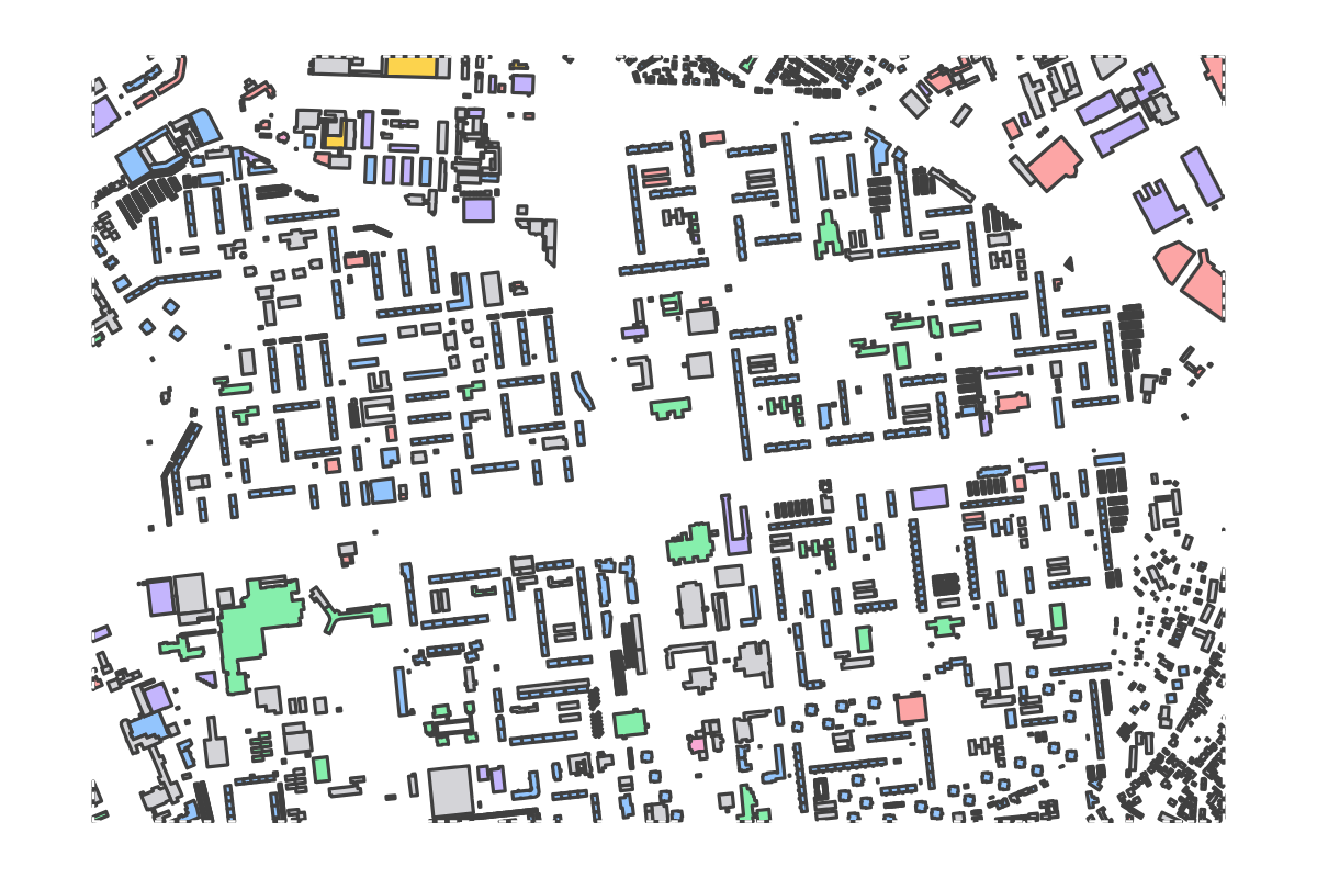 Program breakdown map