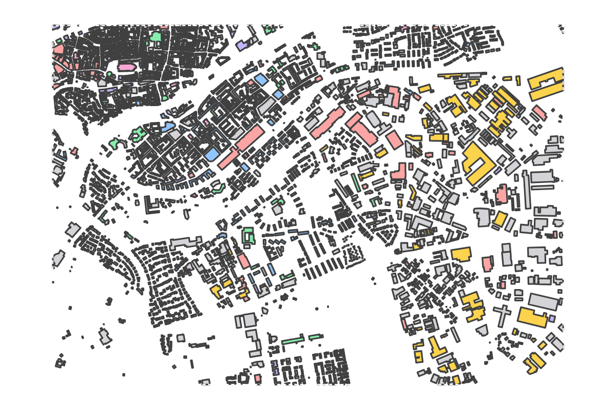 Program breakdown map