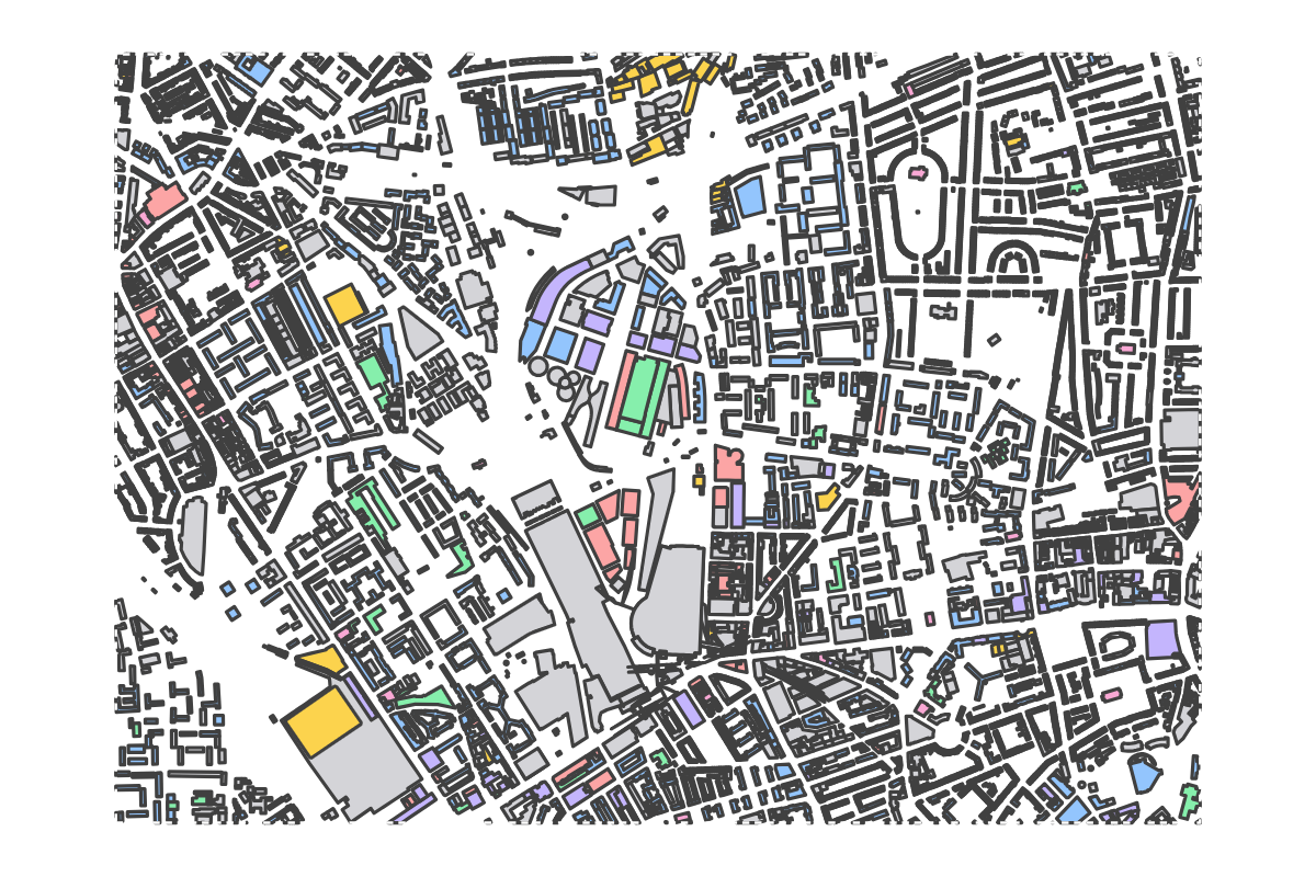 Program breakdown map