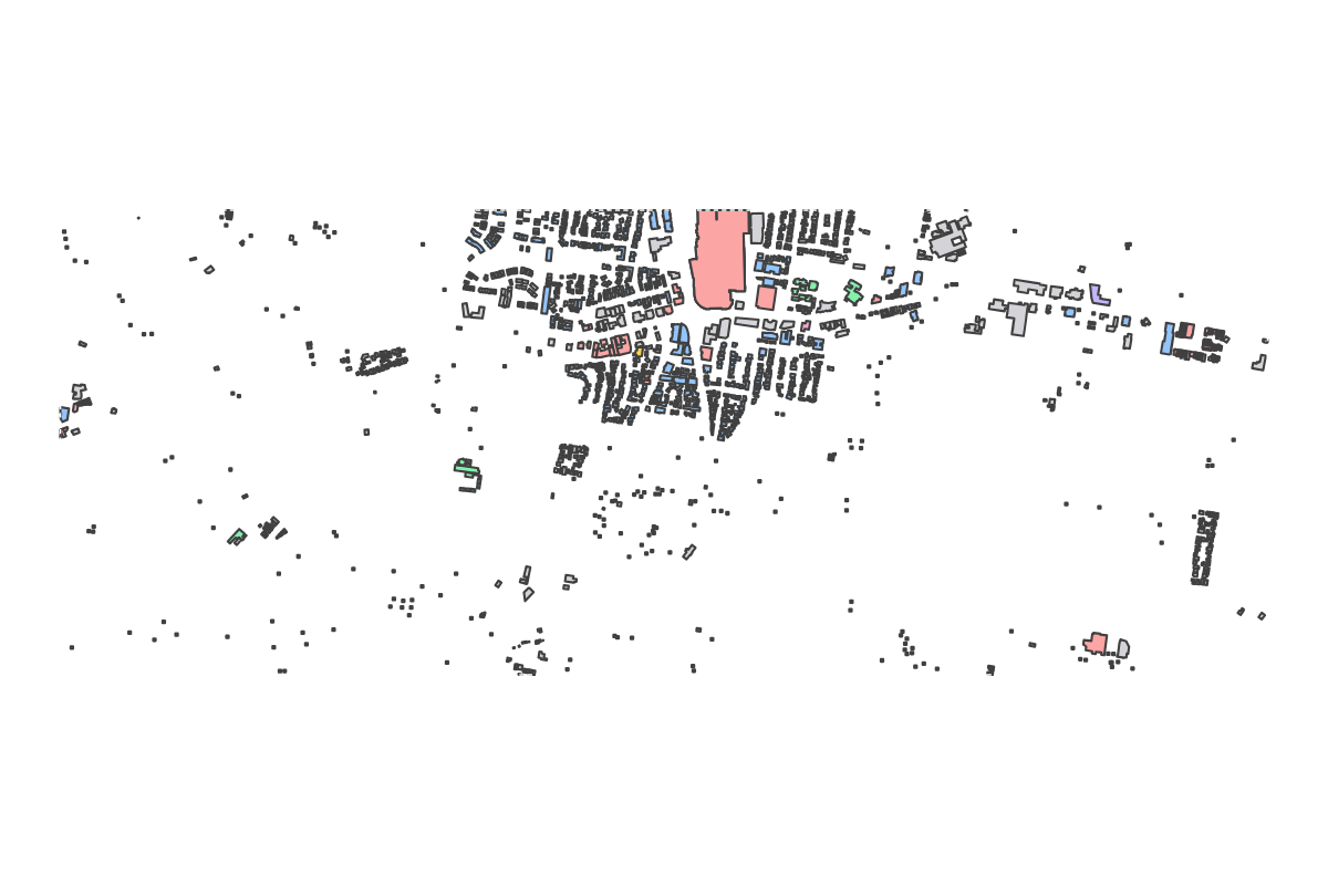 Program breakdown map