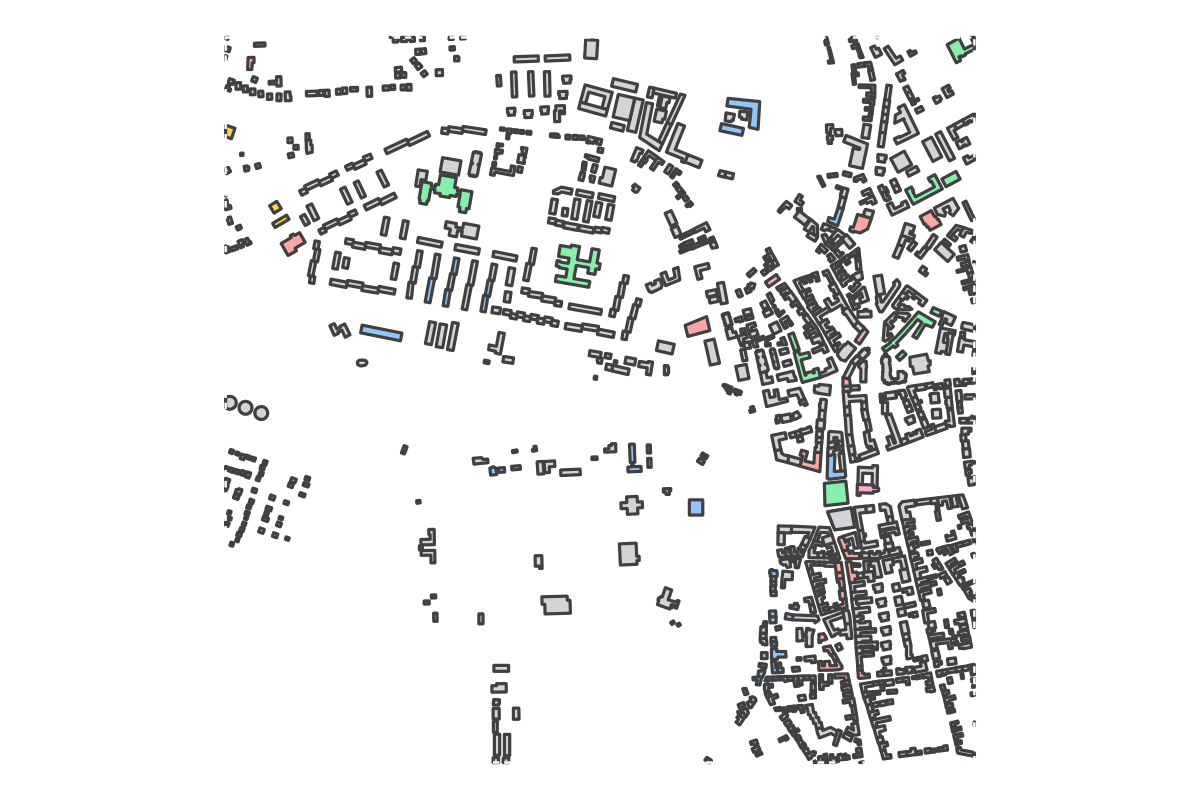 Program breakdown map