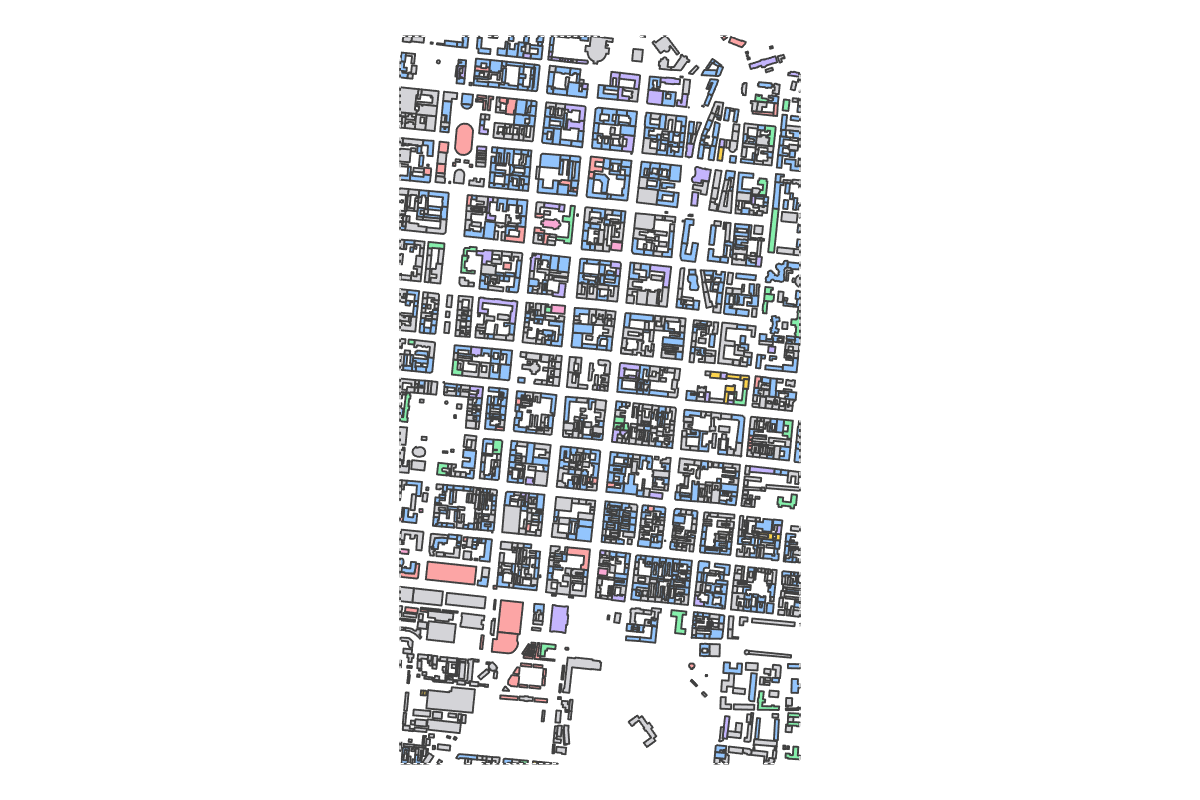 Program breakdown map