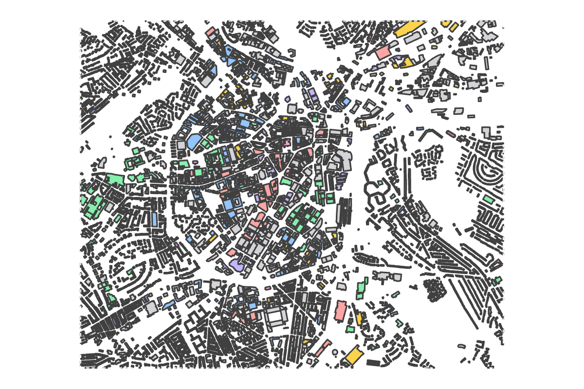 Program breakdown map