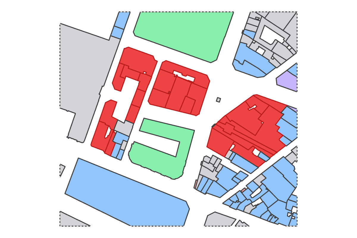 Program breakdown map