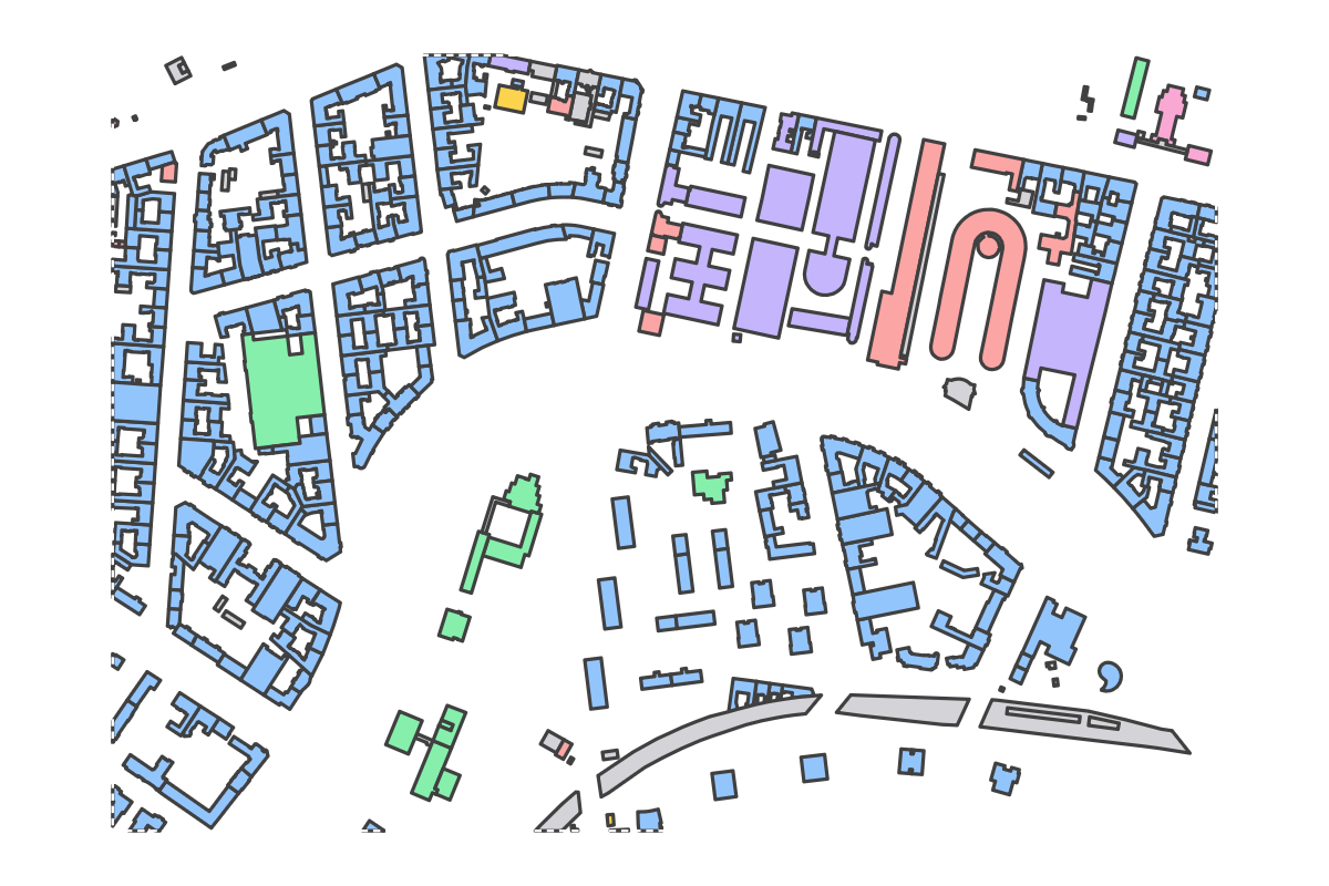 Program breakdown map