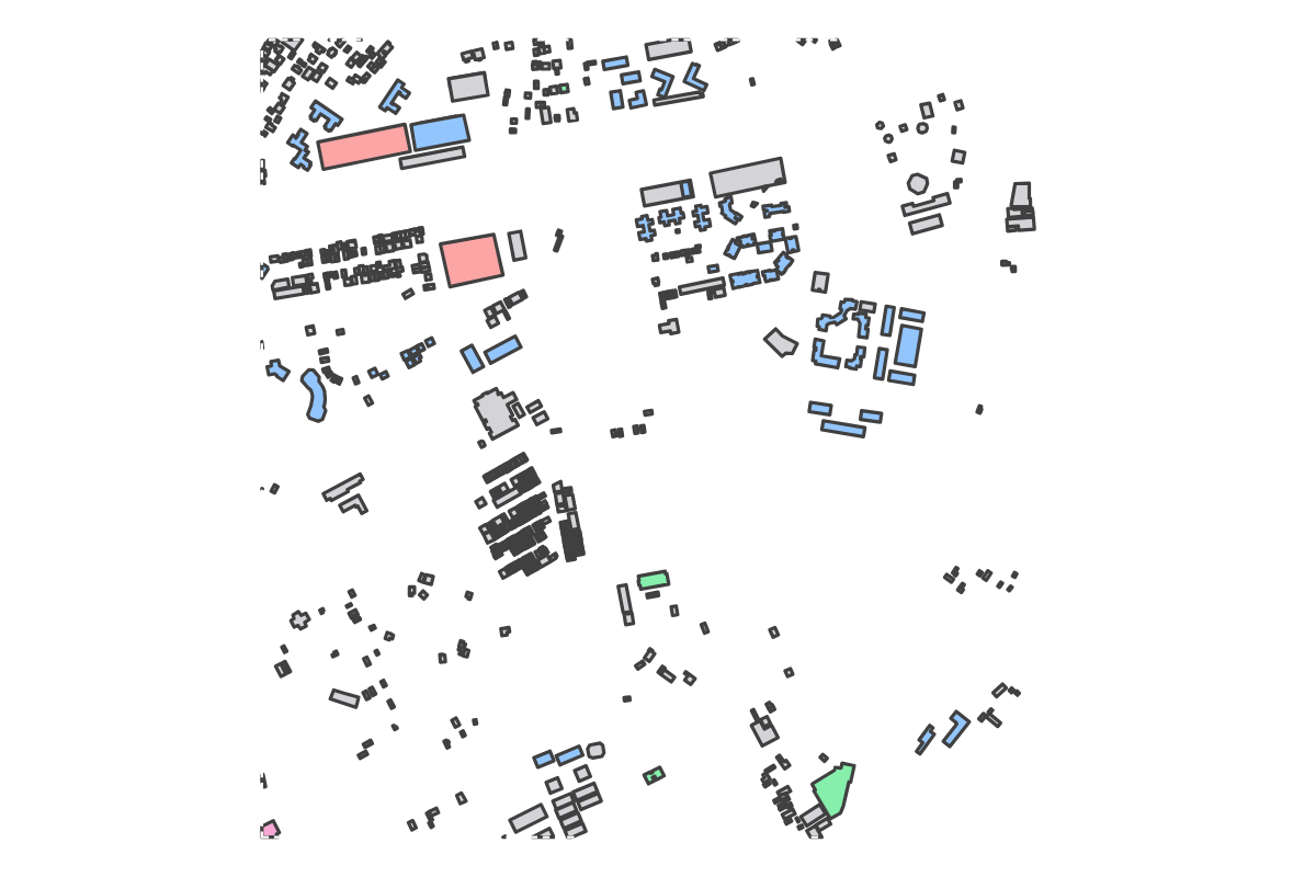 Program breakdown map